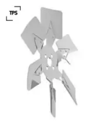 Vantilatör pervanesi saç r12 trn7066 tps 7700507890/ 7702246299 resmi