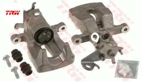 Arka fren kaliperi sağ megane ıı 1.4 16v-1.6 16v-2.0 16v-1.5 dci q:34mm/ i.ğ:53mm trw 7701207694/ 7701208128 resmi