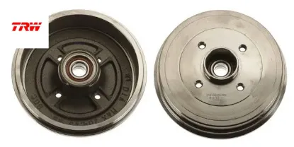 Arka fren kampanası rulmanlı abs sensörlü renault clıo ııı 05> modus 04> trw 432021782r/ 8200276843 resmi