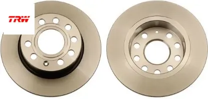 Arka fren aynası golf v-vı-octavıa 04 toledo ııı altea 04 leon 04 caddy ııı a3 03 255x10x9dl trw 1k0615601k/ 1k0615601ab resmi