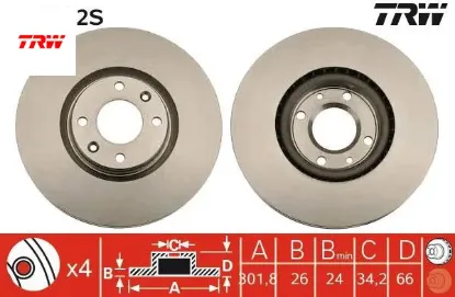 Ön fren aynası corsa f e 19> mokka e 20> 208 19> 2008 19> 308 07> 3008 09> 5008 09> c4 20> ds5 15> d trw 4249.J8/ 4249.64/ 4249.86/ 4249.81 resmi