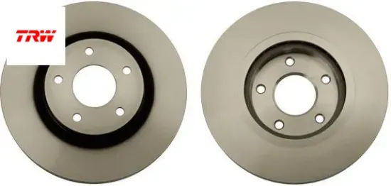 Ön fren diski  qashqaı 07 13 x-traıl ıı t31 07 13 296x26 havalı 5 delik trw 40206jd00a/ 40206jg00a/ 402061kc1b resmi