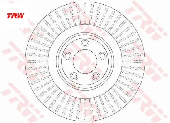 Fren dıskı on jaguar xj x351 xj x350. X358 xf ı x250 s-type ıı x200 f-type x152 trw t2r5939/ c2c25337 resmi