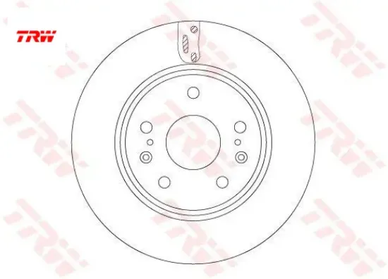 Ön fren diski sx4 s-cross 13 vıtara 15 trw 5531161m00 resmi