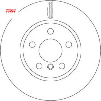 Fren dıskı on bmw f45 f46 f48 f39 mını f55 f56 f57 f60 trw 34116864439/ 34116866297 resmi