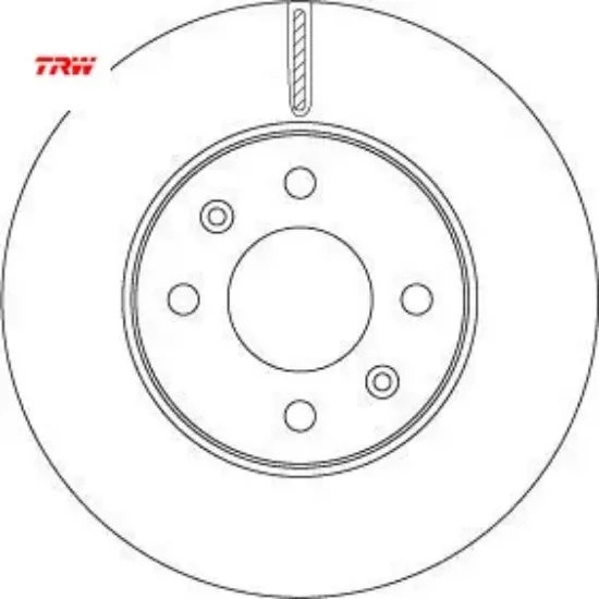 Ön fren aynası i20 1.2-1.4-1.1 crdı-1.4 crdı 14 trw 51712c8000 resmi