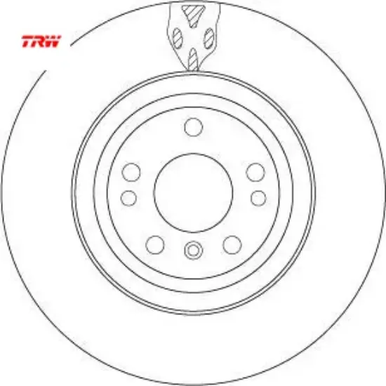Fren dıskı on 4-matic mercedes w166 c292 w251 trw a1664211300 resmi
