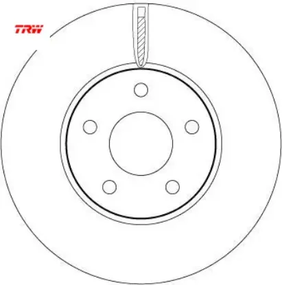 On fren dısk ayna focus ıv 17 trw jx611125aeb/ 2305503/ jx611125aea resmi