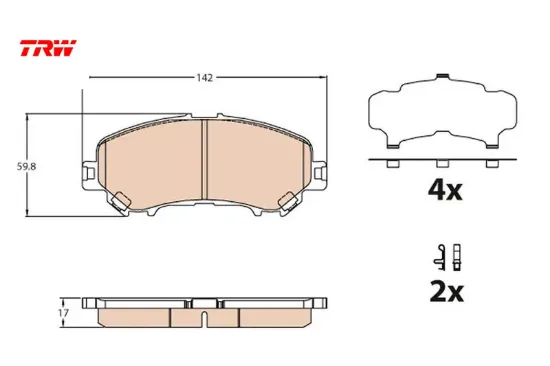 Ön balata kadjar 15 >xtraıl14 >qashqaı 1.2 dıg-t qashqaı ıı suv j11. J11 1.2 dıg-t trw d10604ca0a resmi