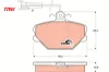 Ön balata fişli tmpr-tipo uno 1.4-1.6 panda 85-04 trw 5892330/ 793382/ 5888781 resmi
