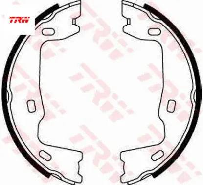 Arka pabuç balata vectra a 88-95 vectra b 95-03 omega 91-97 astra f 91-98 160x25 trw 1605938/ 90512907/ 90509606 resmi