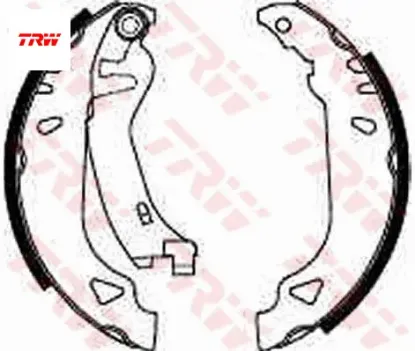Arka pabuç balata tmpr 1.4 1.6 90-96 tipo 1.4 1.6 1.9 89-95 punto 1.2 1.6 1.7d 94-99 180x32 trw 5890500/ 77362317/ 71738376 resmi