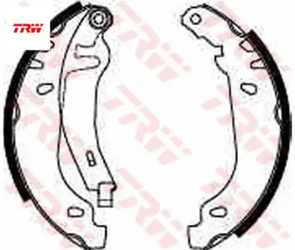 Arka pabuç balata xsara 1.5d 1.6 1.8 d 1.9d 97-00 zx 91-97 306 1.4 1.6 1.8 2.0 93-01 180x31 trw 4241.L4/ 4241.G3/ 4241l4/ 95659470 resmi