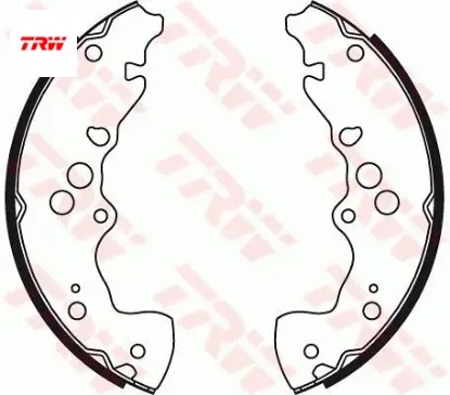 Arka pabuç balata grand vıtara 2.7 01-7.03 grand vıtara jt 2.0hdi 01-05 254x57 trw 5320052d00/ 5320052d10/ 5320052d20 resmi