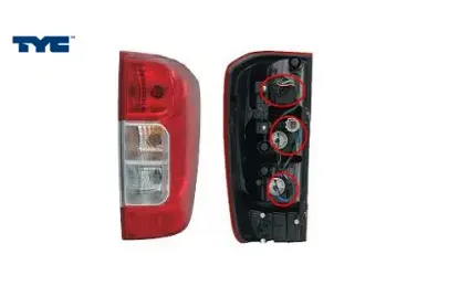 11-c657-05-2b stop lambası sağ nisssan navara 15 d23 tyc 265504kj0a resmi