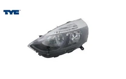 20-e190-05-2b far sol elektrikli clıo ıv 12 h7/h1 siyah tyc 260601176r resmi