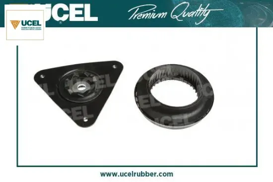 Ön amortısor takozu ve rulmanı kıt sağ-sol megane ıv 15 kadjar 15  qashqaı ıı j11 13 1.2 tce 1.5dci üçel kauçuk 543258271r/ 543206968r resmi