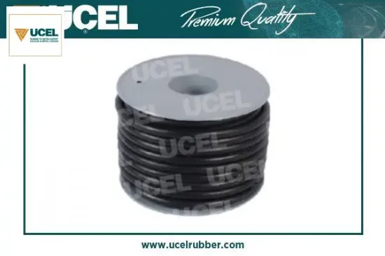 6.0mm x 12.0mm içten örgülü yakıt hortumu unıversal e tipi üçel kauçuk  resmi