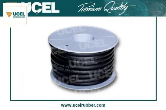 7.5mm x 13.5mm içten örgülü yakıt hortumu unıversal e tipi üçel kauçuk  resmi