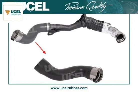Turbo hortumu büyük plastik parça hariç renault clıo ıv 1.5 dcı üçel kauçuk 144609034r/ 144608294r/ 144604018r resmi