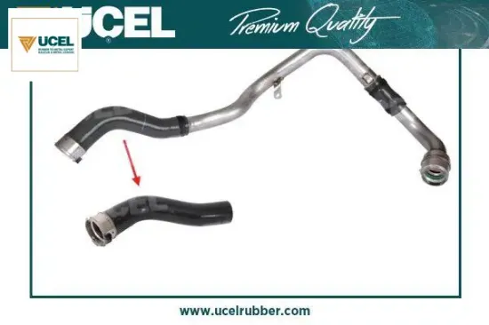 Turbo hortumu metal boru hariç dacıa duster 1.5 dcı üçel kauçuk 144608245r resmi
