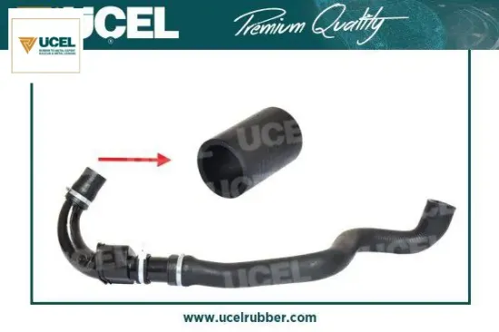 Turbo hortumu küçük plastik parça hariç logan ls 1.5 dcı üçel kauçuk 8200384940/ 8200398421/ 8200041982 resmi