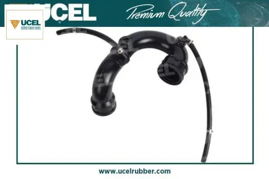 Turbo borusu clıo ıı 01 09 clıo ııı 10 14 kangoo 01 megane ıı 05 symbol ıı 09  mıcra ııı 05 10 sande üçel kauçuk 8200404193/ 8200136780/ 8200290501 resmi