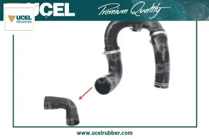 Turbo hortumu dirsek doblo ıı 09 1.6 mjtd-2.0 mjtd üçel kauçuk 51832089 resmi