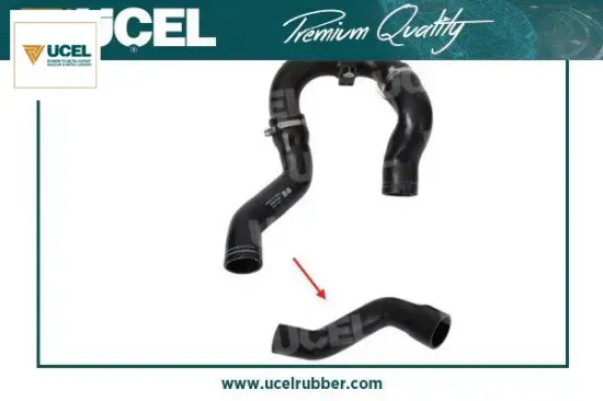 Turbo hortumu büyük doblo ıı 1.3 mjtd 09 üçel kauçuk 51832981 resmi