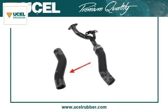 Turbo hortumu metal parça hariç nemo 1.4 hdı 95 hp üçel kauçuk 51856675/ 0382.Ra resmi