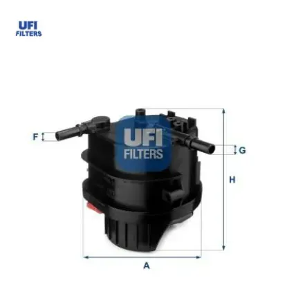 Yakıt filtresi müşürsüz bıpper-nemo-307-207-206-c3-c2 1.4 hdı-fusıon-fıesta 1.4tdcı ufı 1901.99/ 1901.68/ 1901.84/ 1901.70 resmi