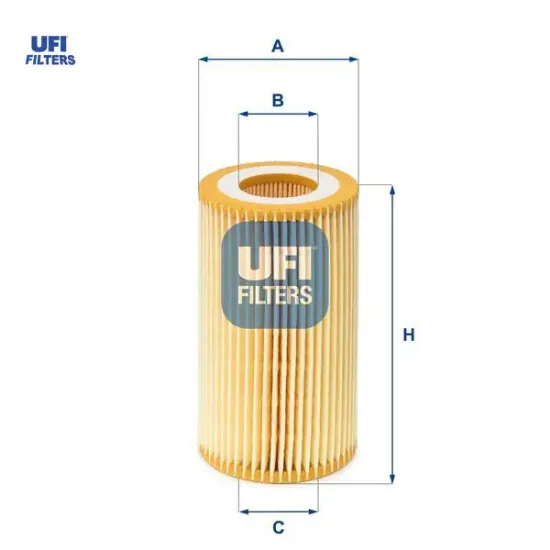 Yağ filtresi astra g 2.0-2.2dtı-vectra b-c 2.0-2.2dtı-omega b-sıgnum-sımtra-frontera 2.2dth ufı 5650319 resmi