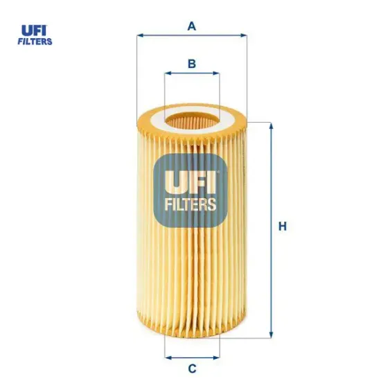Yag fıltresı om611 w203 w211 w210 w639 b901 b904 ufı a6111800009 resmi