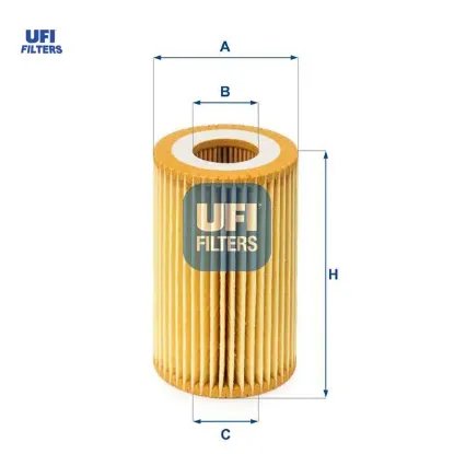 Yağ filtresi clıo 1.2 98-03 - kng 1.2 97- -exp 1.2 97- - twng 1.2 96- ufı 8200025862/ 8200042833/ 7700126705 resmi