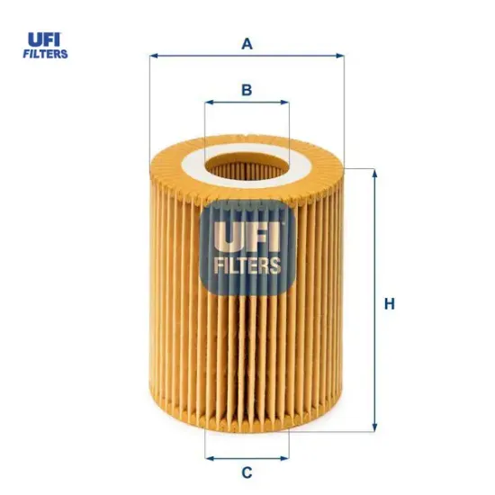 Yağ filtresi astra h-astra j-mokka-zafıra-corsa d-merıva-cruze 1.7 cdtı 16v z17dtj-a17dtj-dtr-dtc- d ufı 5650375/ 98018448 resmi