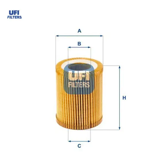 Yag fıltresı bmw n13 f20 f21 f30 f31 f35 ufı 11427635557 resmi
