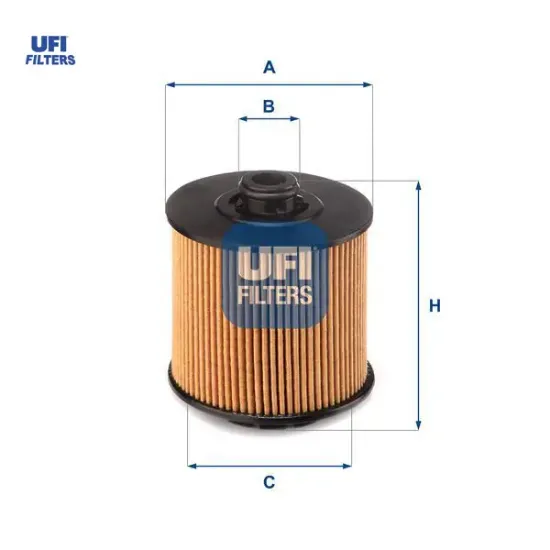 Yağ filtresi xc40 1.5t3 2018 xc40 1.5t2 t4 t5 2019 ufı 32257013/ 32257123 resmi