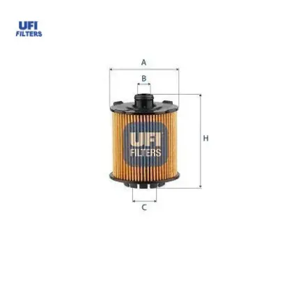 Yağ filtresi s60 ııı 18 s90 20 xc40 18 xc60 17 xc90 16 21 dış çap 77 mm iç yarı çap 114 mm iç yarı ç ufı 32257032 resmi