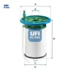 Yakıt filitresi boxer-jumper 2.0 blue hdı 15 ufı 77366641/ 77367433/ 1614111980 resmi