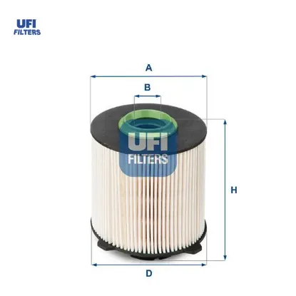 Yakıt filtresi astra j 10 ınsıgnıa 08 merıva b 10 zafıra c 12 cruze 09 ufı 5818085/ 13263262 resmi