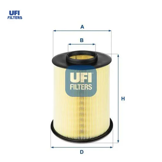 Hava filtresi focus ıı-ııı 04-11 cmax 1.6tdcı-1.8tdcı-2.0tdcı 07-11 s40 c30 v40 v50 04- ufı av619601ae/ 7m519601ac/ 30792881 resmi