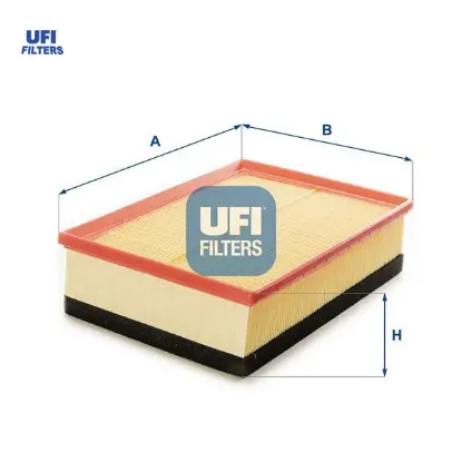 Hava filtresi renault master ııı 10> 2.3 dcı opel movano b 10> 2.3 cdtı ufı 8200795348/ 4420258/ 165465171r resmi