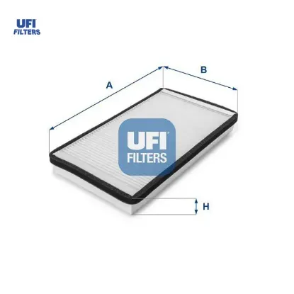 X polen filtresi p406 1.6-1.8-2.0-2.2 16v ufı 6447.S5 resmi