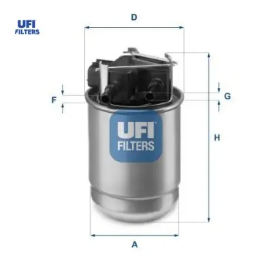 Yakıt filtresi qashqaı-kadjar 1.5 dci 18 ufı 16400hv80a resmi