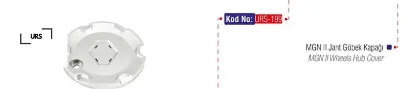 Jant göbek kapağı mgn ıı urs 8200254199 resmi