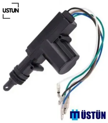 Merkezi kilit motoru 5 kablo ön 12v. Ustun  resmi