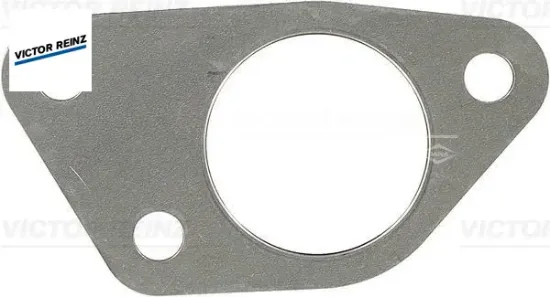 Egzoz manıfold contası mercedes m103 w201 w124 w126 w463 teklı ucgen vıctor reınz a1031421380/ 763.349 resmi