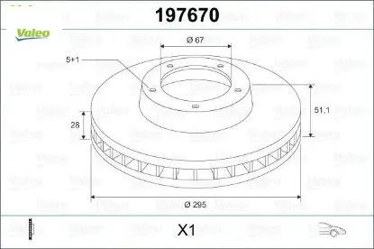 Fren dıskı on w176 w246 c117 x117 x156 valeo a2464210112 resmi