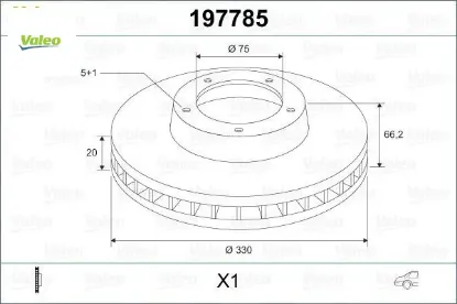 Fren dıskı arka f30 f32 f33 f34 f36 valeo 34216864899 resmi