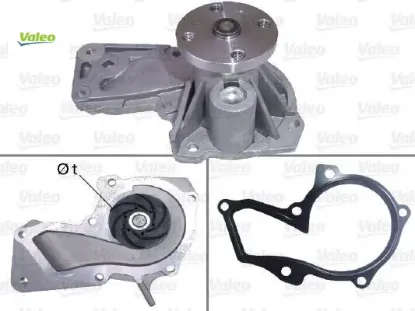 Devırdaım su pompası fıesta v fusıon 01 fıesta vı 08 1.25 1.4 1.6 focus ıı 1.4 16v 1.6 16v 04 focus valeo 7s7g8591a2c/ 31219176/ c4021501 resmi